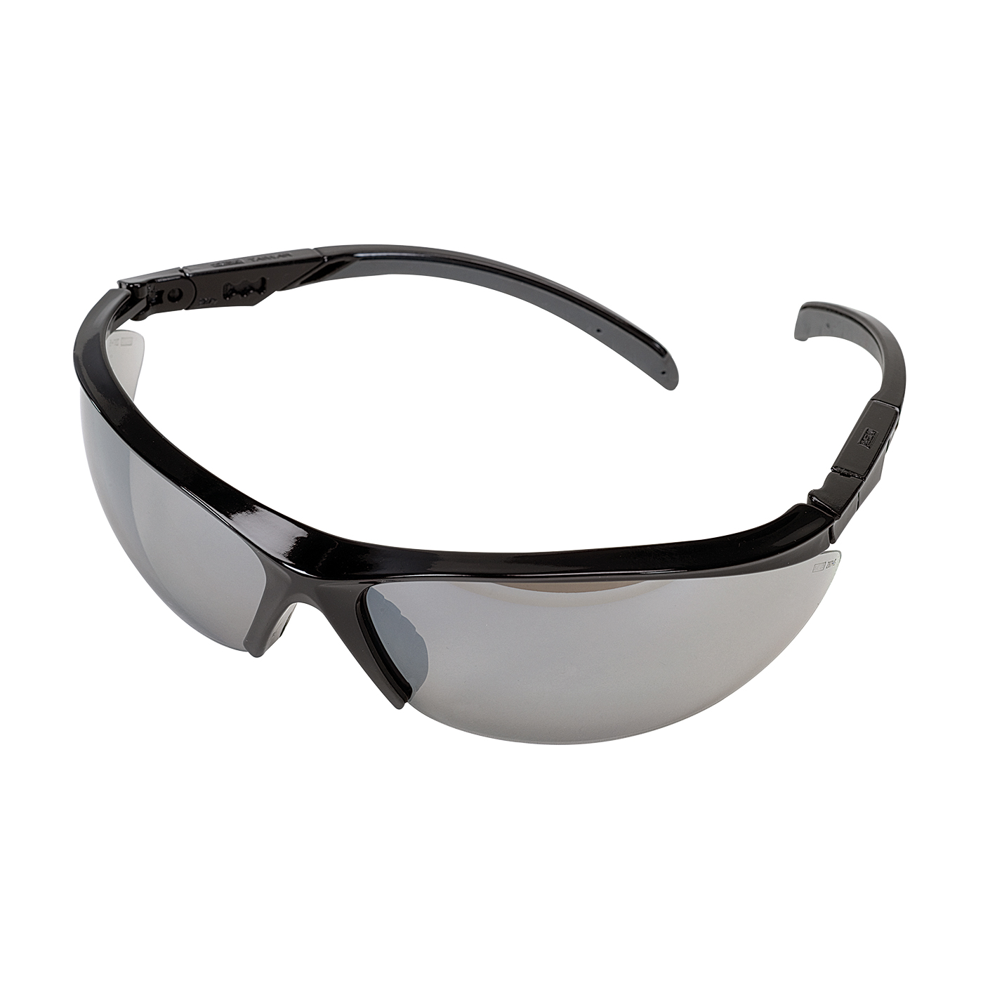 Safety Works Semi-Rimless w/Width-Adjustable Frame & Clear Lens Safety  Glasses SWX00255 Case of